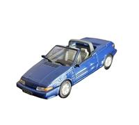Modèle Réduit De Voiture Collection Alliage Moulé sous Pression Au 1/43 pour Volvo 480 Turbo Cabriolet Roues Argentées