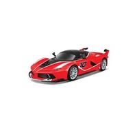 BBurago Voiture miniature Ferrari FXX‑K n°10 1:24 Rouge pour enfants