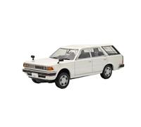 Modèle Réduit De Voiture De Collection Nissan Duke Cedric Van Deluxe 1995 Échelle 1:64 Blanche