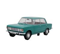 Modèle Réduit De Voiture en Alliage 1:24 pour Polski Fiat 125P 1970, Berline Verte Vintage, Jouet, Cadeau Jouets Non RC
