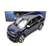 Modèle Réduit De Voiture en Alliage À L'échelle 1:18 pour Volkswagen ID.6X SUV Light Edition Intérieur Réaliste(Purple)