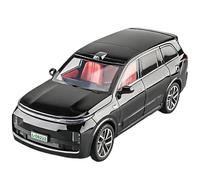 Modèle réduit de Voiture en Alliage Li Auto L9 SUV New Energy à l'échelle 1:24, avec Effets sonores et Lumineux.(Black)