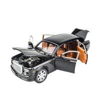 Modèle Réduit De Voiture en Alliage Métallique Moulé sous Pression À L'échelle 1:24 pour Rolls-Royce Phantom(Black)
