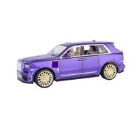 Modèle Réduit De Voiture en Alliage Métallique Moulé sous Pression, Échelle 1:24, pour Rolls-Royce Cullinan Voitures Miniatures en métal(Purple)