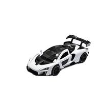 Modèle Réduit De Voiture en Alliage Moulé sous Pression 1:32 pour McLaren Senna Décoration(White)