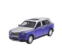 Modèle Réduit De Voiture en Alliage Moulé sous Pression 1:32 pour Rolls Royce Cullinan Voitures Miniatures en métal(Purple)
