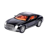 Modèle Réduit De Voiture en Alliage Moulé sous Pression À L'échelle 1:24 pour Bentley Continental GT(Black)