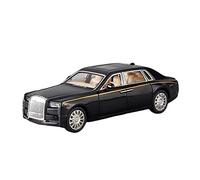 Modèle Réduit De Voiture en Alliage Moulé sous Pression À L'échelle 1:24 pour Rolls-Royce Phantom(Black)