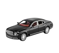 Modèle Réduit De Voiture en Alliage Moulé sous Pression, Échelle 1:24, pour Bentley Mulsanne(Black)