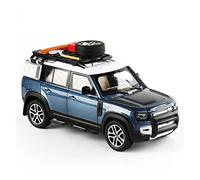 Modèle Réduit De Voiture en Alliage Moulé sous Pression, Échelle 1:24, pour Land Rover Defender 2022(Blue)