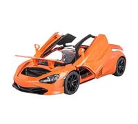 Modèle Réduit De Voiture en Alliage Moulé sous Pression, Échelle 1:24, pour McLaren 720S(Orange)