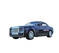 Modèle Réduit De Voiture en Alliage Moulé sous Pression, Échelle 1:24, pour Rolls-Royce Huiying(Blue)