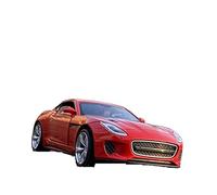 Modèle Réduit De Voiture en Alliage Moulé sous Pression, Échelle 1:32, pour Jaguar F-Type Coupé Décoration(Red)