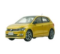 Modèle Réduit De Voiture en Alliage Polo Plus Gold Classic Rétro Nostalgique À L'échelle 1:18 Souvenir pour Intérieur