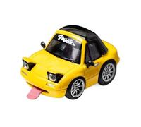 Modèle Réduit De Voiture en Résine pour Mazda MX5 Q Version Miata Na Egg Collection Hobby Échelle 1:64 Collection nostalgique(Yellow)