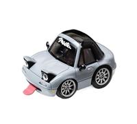 Modèle Réduit De Voiture en Résine pour Mazda MX5 Q Version Miata Na Egg Collection Hobby Échelle 1:64 Collection nostalgique(Gray)