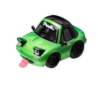 Modèle Réduit De Voiture en Résine pour Mazda MX5 Q Version Miata Na Egg Collection Hobby Échelle 1:64 Collection nostalgique(Green)