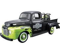 Maisto Véhicule miniature Ford F1 Harley Davidson 1948 32171w/O Échelle 1/24