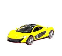 Modèle Réduit De Voiture Moulé sous Pression en Alliage Métallique 1:32 pour McLaren P1 Décoration(Yellow)