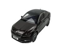 Modèle Réduit De Volkswagen Superb 2016 À L'échelle 1:18 en Alliage Noir Classique pour Exposition De Bureau
