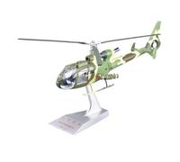 Modèle Réduit D'hélicoptère Gazelle SA341/342 en Métal Moulé sous Pression Échelle 1/32 Jouet De Collection pour Les Passionnés D'Aviation