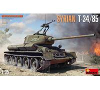 Modèle Réduit En Plastique De Char Syrien T-34/85 1:35 MINIART