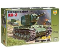 Zvezda Puzzle Pièces Char soviétique KV-2