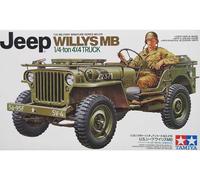 Modèle Réduit En Plastique Us Jeep Willys Mb 1:4 TAMIYA