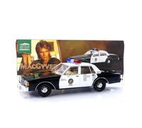 Modèle réduit - GREENLIGHT COLLECTIBLES - Chevrolet Caprice - Noir et Blanc - 1/18 - Détail précis