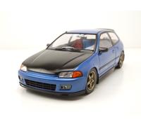 Modèle Réduit Honda Civic EG6 Bleu Métallique 1:18 Solido