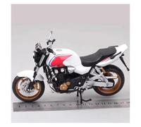 Modèle Réduit Moto 1:12 pour CB 1300SF CB1300SF Collection De Modèles Réduits De Motos en Métal Moulé sous Pression(Blanche)