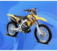 ModèLe RéDuit Moto Course pour Suzuki Rm-Z450 L'éPour Chelle 1:18 Alliage Moulé sous Pression pour Collection Et DéCoration