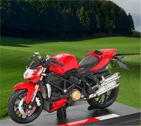 ModèLe RéDuit Moto pour Ducati Streetfighter S 2010 Alliage L'éPour Chelle 1/18 Jouet Scooter Cadeau DéCoration Gâteau
