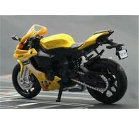 ModèLe RéDuit Moto pour Yamaha YZF-R1 L'éPour Chelle 1:18 IdéAl pour Une Collection Cadeaux(Yellow)
