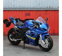 ModèLe RéDuit Statique Moto pour Suzuki Gsx-R1000 L'éPour Chelle 1:18 Alliage Moulé sous Pression Jouet Cadeau(Bleu)