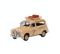 Modèle Réduit Voiture Alliage À L'échelle 1:43 pour Taxi Renault 1950 avec Porte-Bagages Miniature Collection Détaillée