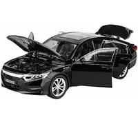 Modèle réduit Voiture Alliage moulé sous Pression l'épour Chelle 1:24 pour Honda pour Accord Collection modèles réduits véhicules métal avec Finition soignée(Noir)