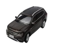 Modèle Réduit Voiture Collection Volkswagen Teramont Alliage Marron À L'échelle 1:18 Objet Collection Rétro Nostalgique