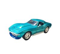 Modèle réduit Voiture en Alliage moulé sous Pression pour Corvette Stingray ZL1 1969 échelle 1:24 décoration d'intérieur