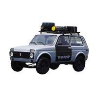 Modèle réduit Voiture Lada Niva Tout-Terrain SUV en Alliage moulé sous Pression à l'échelle 1:18 pour collectionneurs Voiture Miniature Collection