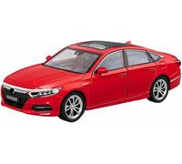 Modèle réduit Voiture pour Accord Alliage moulé sous Pression l'épour Chelle 1:24 kit Maquette véhicule Objet Collection Souvenir(Red)