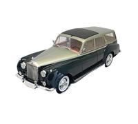 Modèle réduit Voiture Statique en résine Verte Silver Cloud II à l'échelle 1:18 Souvenir Collection décoration Bureau Voiture Miniature Collection