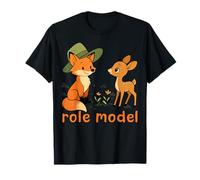 Modèle Renard et cerf T-Shirt