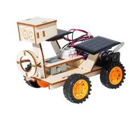 Modèle Rover Lunaire Énergie Solaire Physique Double Alimentation Batterie | Matériel D'expérimentation Scientifique En Physique, Ensemble D'assemblage De Puzzle Amusant For Étudiants