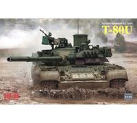 Modèle Ryefield RM-5105 - 1:35 Char Principal Russe T-80U - Neuf