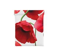 Modèle sans Couture de Coquelicot, Sac de Rangement pour Femmes, Portefeuille supérieur à Presser, Petit Porte-Monnaie, Pochette de Changement