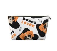 Modèle sans Couture De Vecteur avec Boxer, Trousse de Maquillage Trousse à cosmétiques Trousse de Toilette de Voyage Portable Pochette de Toilette