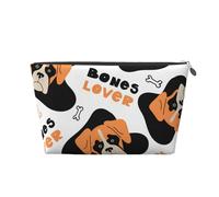 Modèle sans Couture De Vecteur avec Boxer, Trousse de Toilette Trousse de Maquillage Sac à cosmétiques Trousse de Toilette de Voyage Portable