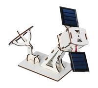 Modèle Satellite Artificiel Énergie Solaire Conversion D'énergie Aérospatia | Ensemble D'assemblage De Puzzle Pratique, Équipement Pédagogique STEAM For L'expo-sciences En t À La Maison