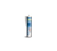 Modèle : silicone transparent 280 ml silicone actif professionnel pour sanitaires, gébosil